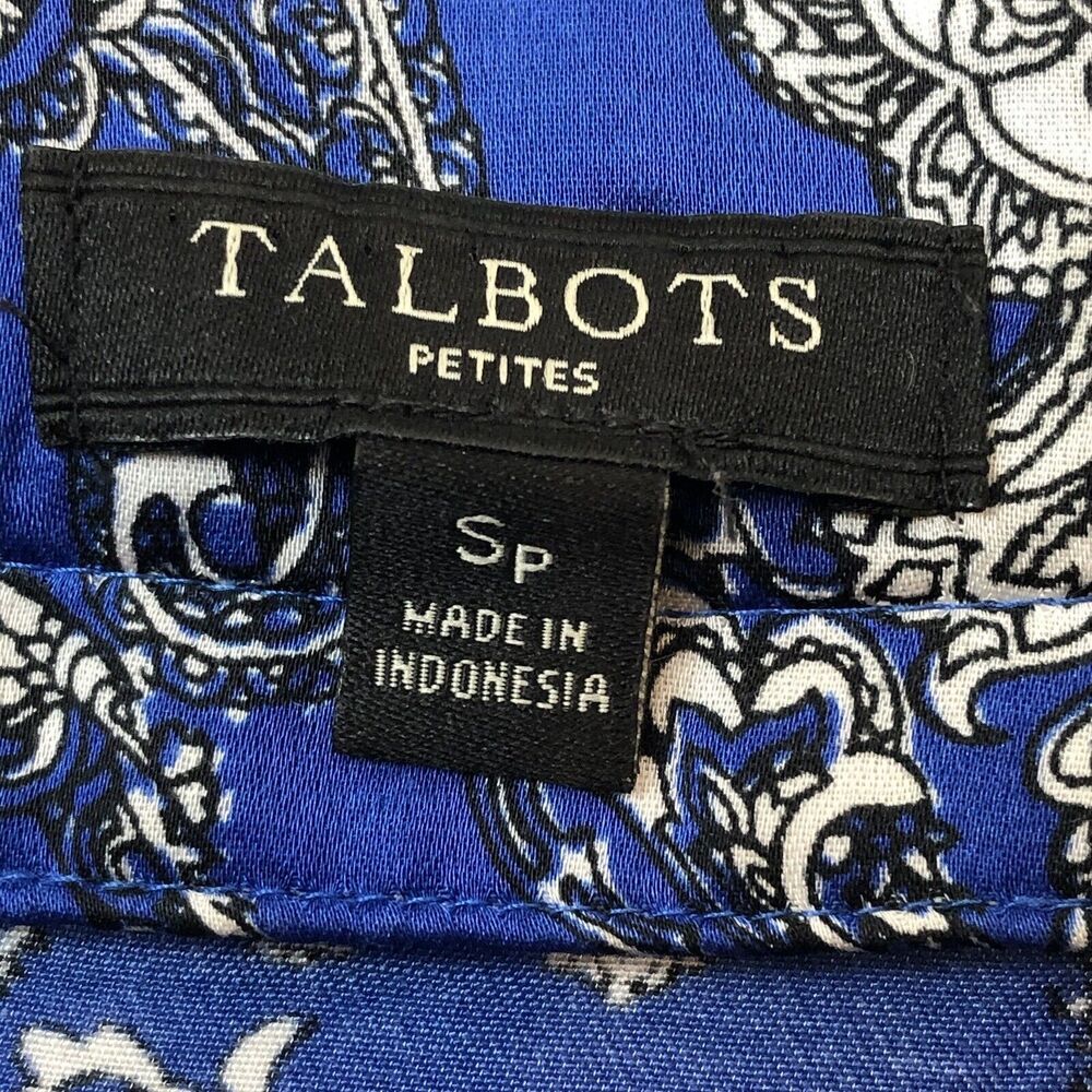 Talbots Blouse  Sleeveless - Picture 14 of 15